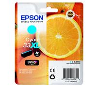 Original Epson C13T33624012 / 33XL Cartouche d'encre cyan