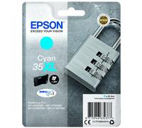 Epson cartouche d'encre 35XL cyan 20,3 ml originale blister pour WorkForce Pro