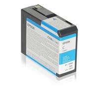 Cartouche d'encre traceur EPSON T5802 Pour imprimante 3800/3880 Cyan - 80ml