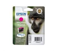 Original Epson Cartouche d'encre C13T08934011 / T0893 magenta; ca. 135 Pages. Contenu 3.5 ml; pour Stylus Office BX 300; Stylus S 20. 21; Stylus SX 100. 105. 110. 115. 200. 205. 210. 215. 218. 400. 405. 410. 415. 417