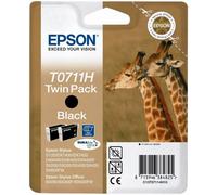 Epson Giraffe Double pack "Girafe" (T0711H) - Encre DURABrite Ultra N (HC)