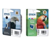 Original Epson T007 + T008 Stylus Photo 790 870 890 895 900 915 - o.V.