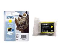 Original Epson T1004 jaune SX600FW B40 W SX510W SX610FW BX600FW BX310FN o.V.