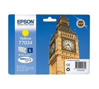 Epson T7034 Cartouche d'encre Jaune Amazon Dash Replenishment est prêt