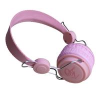 Original Fake 002 PINK Casque Stéréo Fermé Avec Micro Léger Couleur Rose