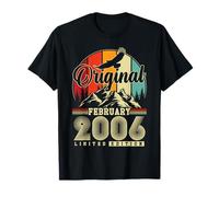 Original Février 2006 Vintage Cadeau Anniversaire 20 Ans T-Shirt