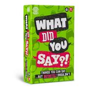 Original Games | What Did You Say?! The game of things you can say… but definitely should not t! | NSFW Adult Party Games | À partir de 18 ans