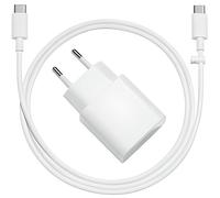 Original GOOGLE - Chargeur 18w Adaptateur Prise Secteur Charge Rapide 3A + Cable Cordon USB-C