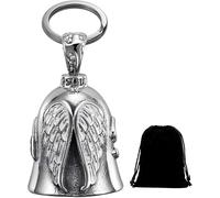 Original Guardian Bell Motorcycle Chime Motorcycle Key Ring Good Luck Angel With Hanging Ring For Electric Cars, Motorcycles, Bikes Etc - Black, One Size, Black, One Size