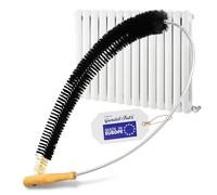 Original Gundel-Putz Brosse flexible pour radiateurs | 120 cm | 1 pièce | avec poils de chèvre - pour un nettoyage efficace des radiateurs plats