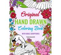 Original Hand Drawn Coloring Book With Bible Scriptures