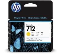 HP Cartouche d'encre 712 (3ED69A) Jaune
