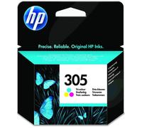 Original HP 3YM60AE / 305 Cartouche à tête d'impression couleur