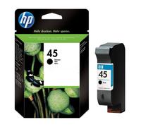 HP 45 cartouche d'encre noir authentique grande contenance