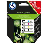 HP 932/933 (6ZC71AE) - 4 couleurs - Cartouche d'encre - Multipack
