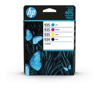 HP 934 Pack de 4 cartouches d'encre noire/ 935 Pack de 4 cartouches d'encre cyan/magenta/jaune authentiques