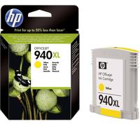 HP 940XL cartouche d'encre Jaune authentique C4909AE (TVA incluse)