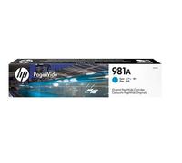 HP 981A cyan PageWide Enterprise 556/586 E58650 – Original – OVP (Date 12/2023)