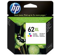 HP 62XL cartouche d'encre trois couleurs grande capacité authentique