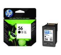 HP 56 C6656AE Cartouche d'encre Authentique, Imprimantes Deskjet, Color Copier, Officejet, Photosmart, Psc, Fax Noir