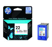 HP 22 cartouche d'encre trois couleurs authentique