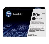 HP 80X toner LaserJet noir grande capacité authentique