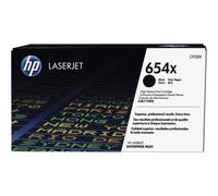 HP 654X toner noir grande capacité LaserJet authentique avec toner ColorSphere