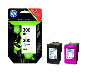 Original HP CN637EE / 300 Cartouche à tête d'impression multi pack