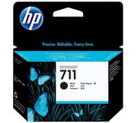HP 711 Cartouche d'encre authentique CZ133A - Noir