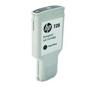 HP Cartouche d'encre 728 (F9J68A) 300 ml noir mat - originale pour DesignJet T730/T830