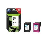 Original HP N9J72AE / 301 Cartouche à tête d'impression multi pack