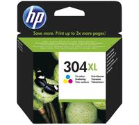 HP 304XL Cartouche d’encre trois couleurs grande capacité authentique