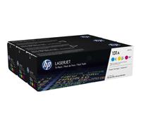 HP Lot de 3 toners authentiques cyan/magenta/jaune LaserJet 131A