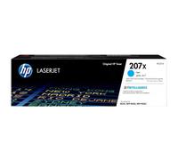 HP 207X W2211X Toner Cyan Grande Capacité Authentique pour HP Color LaserJet Pro M255 / M282 / M283, XL