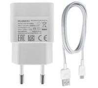 Huawei - Hw-050100e01 - Charger / Adapter + Cable - Usb - 1000ma - White