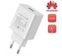 Huawei Adaptateur secteur original Super Chargeur USB Turbo Charge rapide 40 W