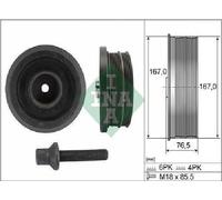 Original INA Ensemble De Poulies D'Arbre À Cames 544 0082 20 Pour BMW