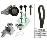 Original INA Pompe À L'Eau + Courroie 530 0140 30 pour Ford Mazda Volvo