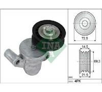 Original INA Tendeur De Courroie À Nervures 534 0705 10 Pour FORD USA Ford