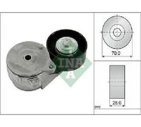 Original INA Tendeur De Courroie À Nervures 534 0813 10 Pour Nissan Renault