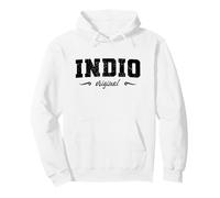 Original Indio California Retro Hometown Nom Indio Sweat à Capuche