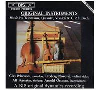 Original Instruments (Drottningholms Barockensemble, Ostman)