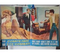 Original Italian Movie Poster Banning Robert Wagner Anjanette Comer Ron Winston