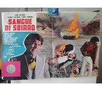 Original Italian Poster Bloody Avenger Sangue Di Sbirro Jack Palance George Eastman