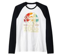 Original Janvier 2006 Vintage Cadeau Anniversaire 20 Ans Manche Raglan