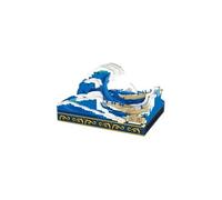 Pantasy Kanagawa Surfing Set Ukiyo-e Construction Game 15 Cm Bleu Enfants