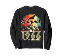 Original Juillet 1966 Vintage Cadeau d'anniversaire 60 Ans Sweatshirt