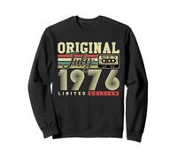 Original Juillet 1976 Cadeau Vintage Anniversaire 50 Ans Sweatshirt
