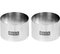 Original Kaiser Dessert-/ Speiseringe Set 8 cm 2 pièces Piccantini