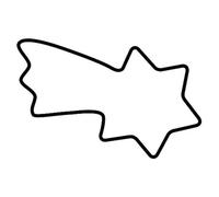 ORIGINAL KAISER WMF - Moule en métal pour Cookies Forme d'étoile filante 8 cm